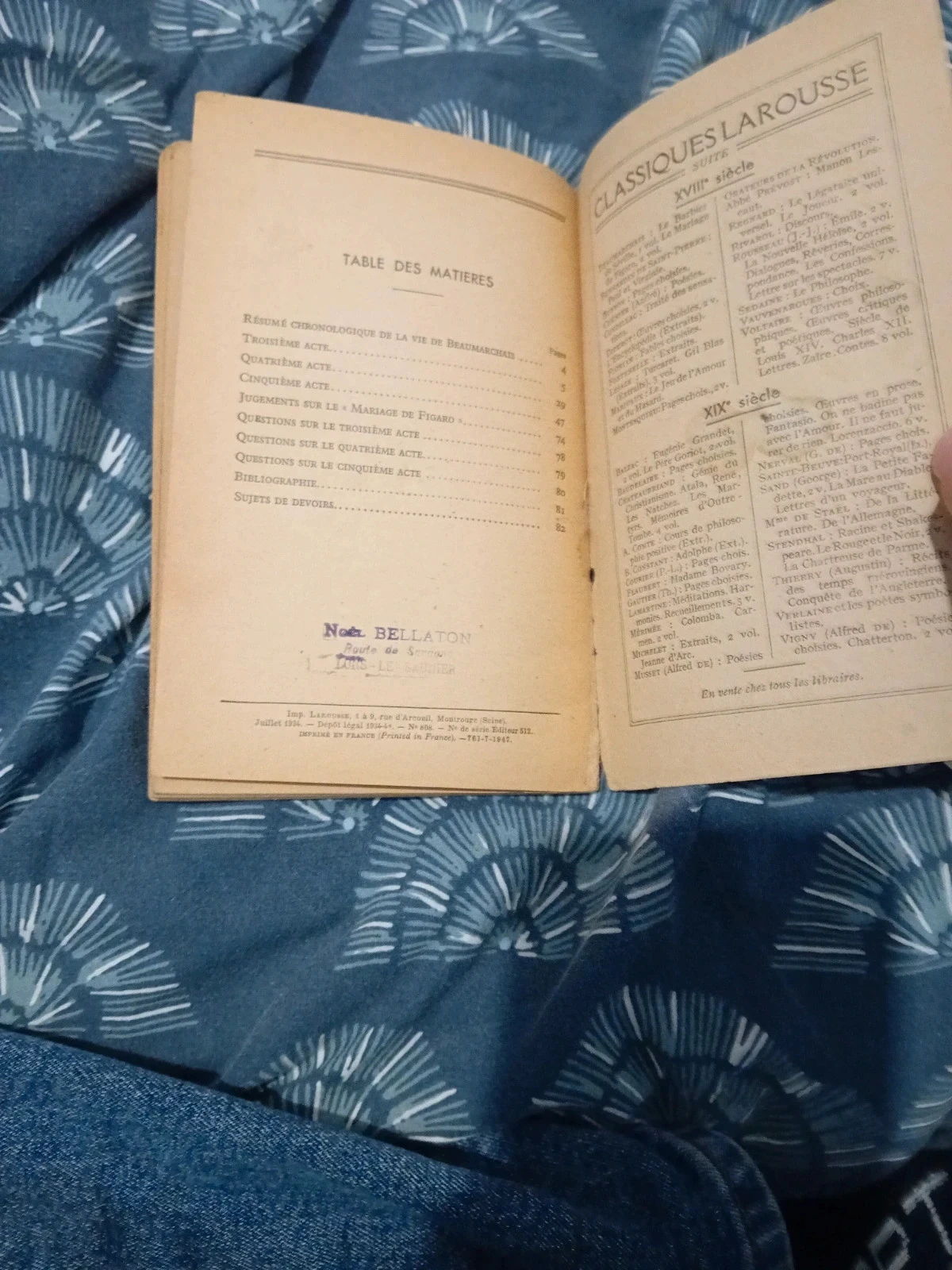Classique larousse/ Het huwelijk van Figaro II – photo 8